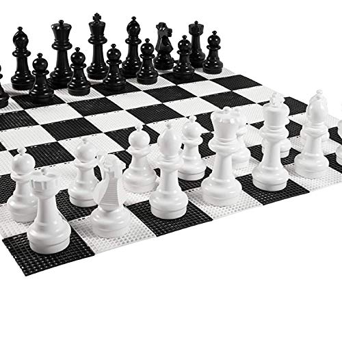 TRADITIONELLES SCHACHBRETT SCHACHBRETTSPIEL  Outdoor Schachspiel 33 Teilig 
